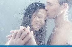 shower couple loving hugging stock beautiful standing dreamstime preview