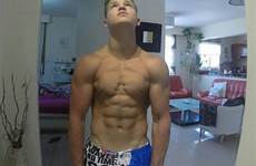 teenager shredded bodybuilding ripped sixpack muscles flo