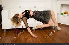 strangled woman scene crime simulation lying sofa stock shutterstock pic search footage