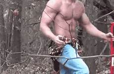 lumberjack gay hot men 2500 gif gifs shirtless vintage culture boy island next muscles male mattsko