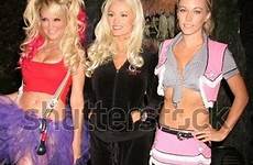 kendra wilkinson marquardt holly bridget playboy madison mansion halloween party search shutterstock stock
