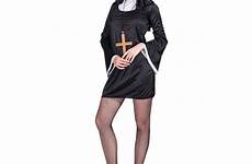 slutty nun costume sexy hot dress sister cosplay blonde women nasty halloween costumes party female fancy store lady adult
