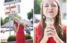 senior ice cream school high cone girls choose board ladies photography