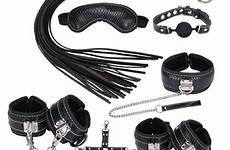 bdsm bondage blindfold handcuffs set toy restraint nipple whip pcs clamp gag fetish erotic game sex