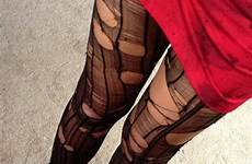 ripped tights pantyhose choose board stockings