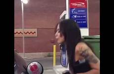 gas pumping girl hot