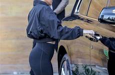 kourtney kardashian leggings cropped wears jacket her leaving studio la full gotceleb bellazon