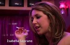 isabella soprano smoking