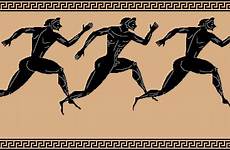 marathon dello medicina grecia carrera velocidad greeks atletiek greci dromos runners pixeljoint era sporten desnudos