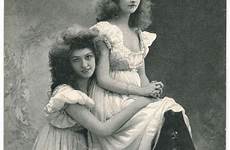 risque barrison postcards victorianas silks mattie edwardian vint agge portraits