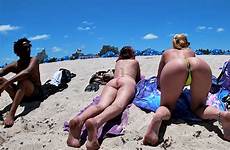 wife beach exhibitionist voyeur upskirt mrs public flashing topless champ bond kiss walk part