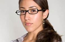 glasses wearing women hispanic attractive poses young