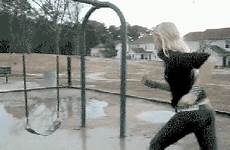 gif gifs she make jump women avoid funny wet jumping could lol fail day swing stupid people imgur get her