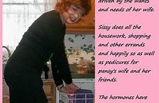 sissy feminized wives strict caption prissy reversal maid husbands feminizing sissies housework supremacy