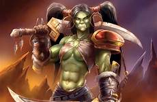 warcraft world orcs female orc sexualized may blizzard hyper finally clothing get ugly entertainment source fusion gender inequality