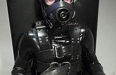 rubber mask gas heavy leather bondage latex male men chair gay seriousmalebondage fleshlight reply gif