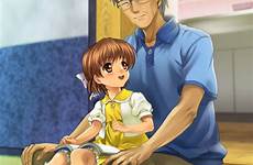grandfather clannad anime grandpa granddaughter ushio naoyuki okazaki zerochan her manga board family story after choose fofinho feel