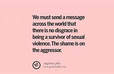 harassment assault victims consent speaking bullying geckoandfly survivor disgrace shame jolie aggressor across