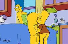 bart marge simpson hentai breakfast simpsons cartoon animated time gif foundry blowjob old rule34 si
