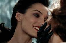 famke janssen lipstick gifer violence headbutt