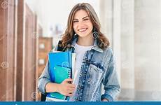 smiling notebooks folders hands concept