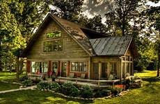 rustic cabin minnesota northern lakefront cottage exterior house small homes charm style log farm board choose