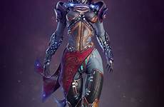 cyberpunk deviantart cgsociety armor scifi vasin guerriere cyborg