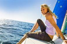 boat girl sailing wallpaper blonde boats woman sexy people wallpapers ocean lesbian hot yacht blondie croatia photography group blue chick