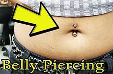 belly piercing navel girl pierced hot