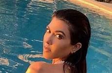 kardashian kourtney swiming