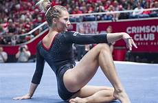 skinner mykayla gymnastics chronicle booties leotards freshman stanford performs creveling dailyutahchronicle