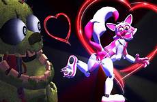 foxy funtime fnaf sexy animation springtrap sl girl lesson wallpaper wallpapers adult