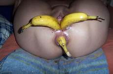 pussy bananas her girls asshole sex ass amateur objects banana gay inserted three insertion different close deep pornedup anal pic