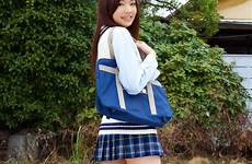 gravure idol shirakawa yuuna schoolgirl japanese uniform sexy fashion photoshoot jav