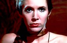 leia slave wars star rare fisher carrie wallpaper return fanpop jedi signing pix official background