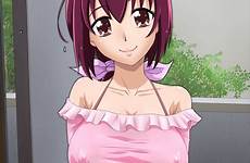 anime cleavage nipples hoshizora ikuyo girls through precure wallpaper clothing smile wallhaven cc full