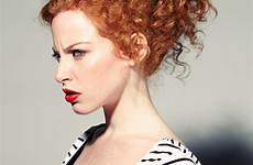sandy lobry redheads ginger france curls simply listal gingers models