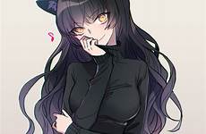 blake rwby anime belladonna fanart neko girl cat cute manga sweater ecru ragazza ragazze kawaii di orecchie board twitter reader