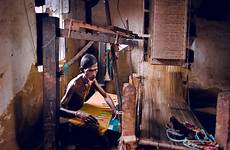 weavers indian varanasi slide craft weaver silk village endangered help times
