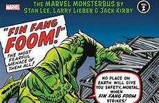monsters marvel kirby jack lieber larry comic hardcover stan vol lee two comics king book rip headed thing escaped volume