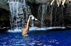 rihanna skinny hawaii dipping topless bikini dip waterfall hawaiian bares her wild risqué she holiday where singer nude girls celebs