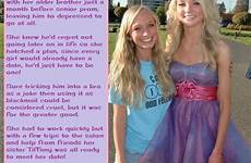 captions prom tg caps forced girl sister sissy boy little senior clean courtney