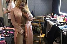 minaj nicki ariana grande side instagram lingerie music ass sexy shesfreaky wearing naked tits fans her upload fashion dressing gown