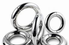 cock ring ball steel metal stainless sex penis rings men stretcher cockring toys scrotum male weight size delay chastity device