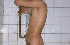 penis shower boner naked cock bathing erection candid thin smutty