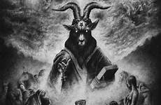 satanic satan olho baphomet