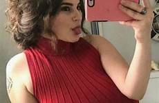 braless boobs selfies