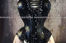 corset pvc plunge overbust shop