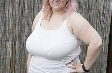 her boobs breasts breast matier large mother son suffocate danielle breastfeeding baby daily cup she daughter now has mrs reduction