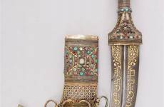 jambiya dagger daggers 19th swords metmuseum downloaded restrictions enlarged